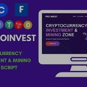 ProInvest Crypto HYIP Investment Network PHP Script