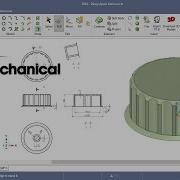 DesignSpark Mechanical 20 Direct Modeling Control Knob Pull Revolve Circular Pattern