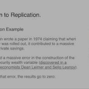 Introduction To Replication