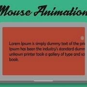 Mouse Animation Move Text With Cursor CSS JQUERY Tutorial