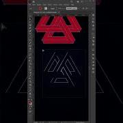 Triple Impossible Triangle Designs In 30 Sec Shorts Logo Graphicdesign Illustrator Triangle