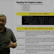 Explanation Of Possible Valgrind Error Messages