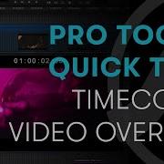 Pro Tools Quick Tips Timecode Video Overlay