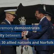 Norfolk NATO Festival 2022 Flag Raising