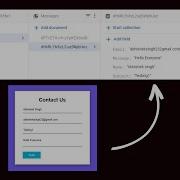 Store User Data In Firestore Database Using React JS Reactjs Firestore Firebase Website