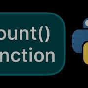 Simple Example Of The Count Function In Python Shorts