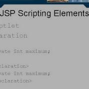 Lesson3 JSP Elements Java Servlet JSP Tutorial