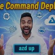 Как развернуть веб приложение с искусственным интеллектом в Azure с помощью Azure CLI Azd Up