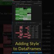 Pandas Style To Color Your Data