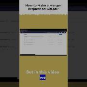 Merge Change In Gitlab Programming Coding Gitlab