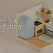 Cute Isometric Kitchen Blender 3D Beginner Tutorial Part 1