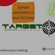 Java For Loop Part 3 Java For Loop Syntax Variations