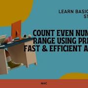 Counting Even Numbers In A Range Using Prefix Sum Efficient Algorithm Explained MAC