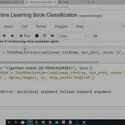 Feature Extraction And Data Split Book Classification Django Machine Learning