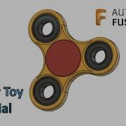 Autodesk Fusion 360 Spinner Toy Tutorial