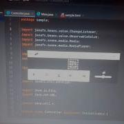 JAVA FX MP3 PLAYER