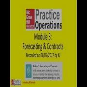 ASYNCHRONOUS ACTIVITY WEEK 6 Operations Module 3 Forecasting And Contract