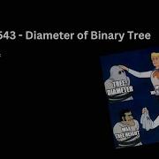 Diameter Of Binary Tree Leetcode 543