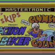 Action Biker Mastertronic 1985 C64 Loading Screen Title Menu Archive