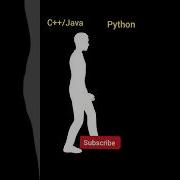C JAVA Vs PYTHON PYTHON Coding Status Viral Shorts Coding