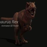 Unity Asset Store T Rex Animated Game Asset