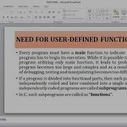 User Defined Functions And Recursion Part 1