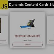 How To Use My Dynamic Content Cards Slider In Your Code HTML CSS JavaScript