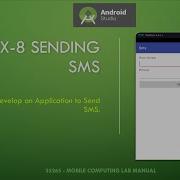 SMS Sending In Android Studio Ex 8
