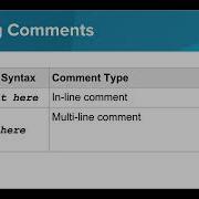 Comments