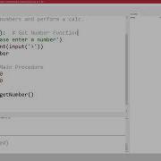 Higher Computing Science SDD Functions Parameters Python