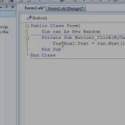 VB NET How Generate Random Number
