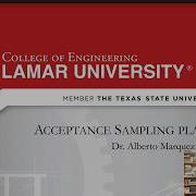 Sampling Plans Introdcution