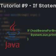 Java Tutorial 9 If Statements