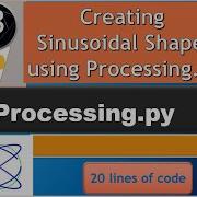 Generative Art Basics Drawing Animated Sinusoids In Processing Py