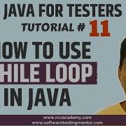 Java For Testers 11 How To Use While Loop In Java