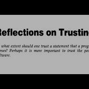 Read A Paper Reflections On Trusting Trust