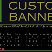 Custom Banner In Spring Boot