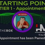 Appointment Tier 1 Starting Point HackTheBox
