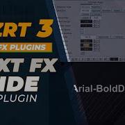 Vizrt 3 Text FX Slide Plugin Tutorial