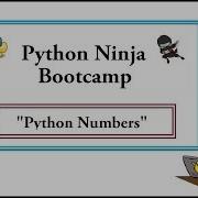 Python Ninja Bootcamp 4 Numbers