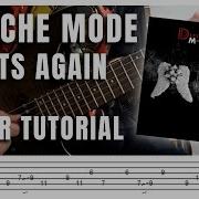 Depeche Mode Ghosts Again Guitar Lesson Tutorial Cover TABS