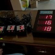 Electronic Queue Management System Three Counter Orbit