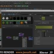 Toon Grass Material REDSHIFT