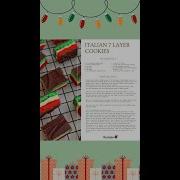 Our Italian 7 Layer Christmas Cookie Recipe