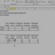 Interpreting Solver Sensitivity Report