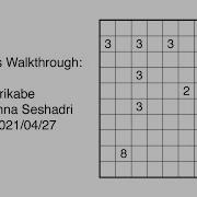 GMPuzzles 2021 04 27 Nurikabe By Prasanna Seshadri