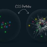 Glass Ball Particle Animation Effects Html CSS Animation