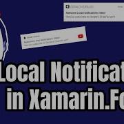Local Push Notifications In Xamarin Forms