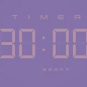 30 Minute Digital Countdown Timer With Simple Beeps