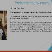 Malware Analysis Of Malicious Documents